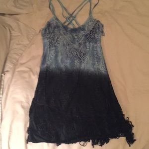 Free People Fringe Mini dress or long top